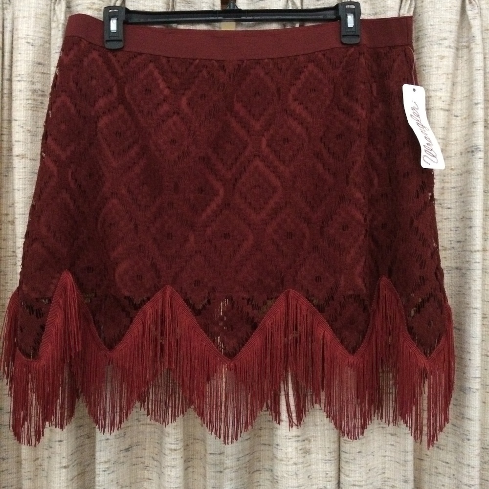 Wrangler Fringe Skirt